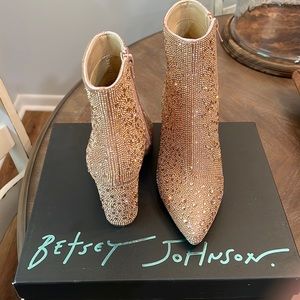 Betsey Johnson Women’s Cady Evening Booties Size 6.5